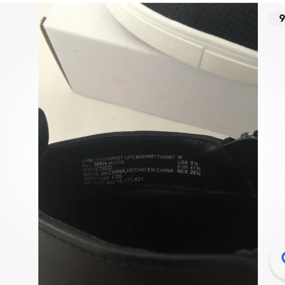 Time and Tru Women’s Memory Foam Wedge Black Sneaker Bootie Size 8.5 NEW - Picture 9 of 12